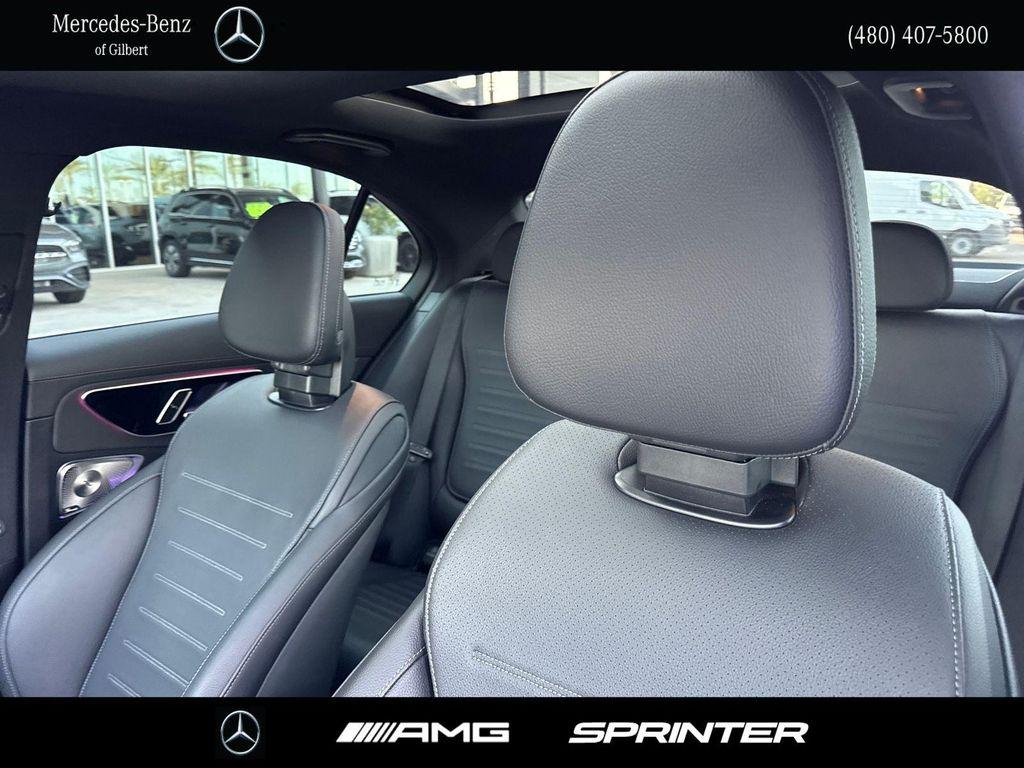used 2024 Mercedes-Benz C-Class car, priced at $38,994