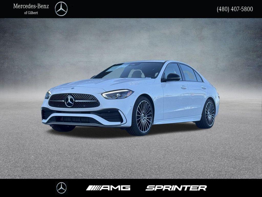 new 2025 Mercedes-Benz C-Class car, priced at $54,125