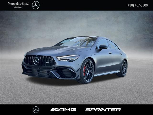 new 2025 Mercedes-Benz AMG CLA 45 car, priced at $75,700