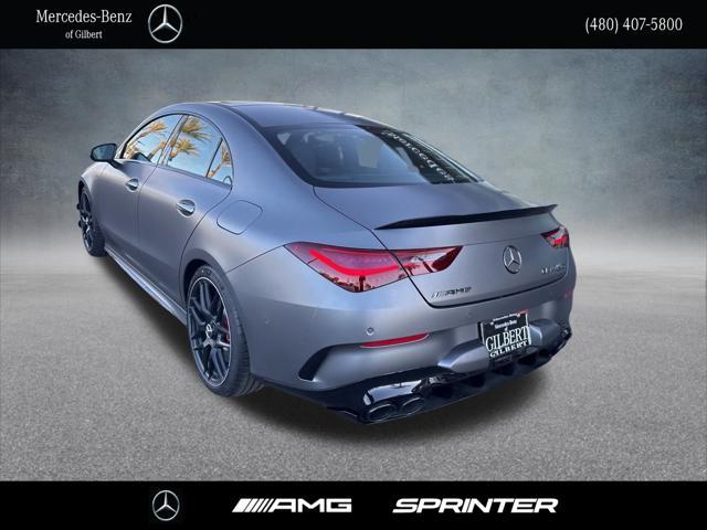 new 2025 Mercedes-Benz AMG CLA 45 car, priced at $75,700