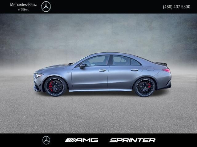 new 2025 Mercedes-Benz AMG CLA 45 car, priced at $75,700