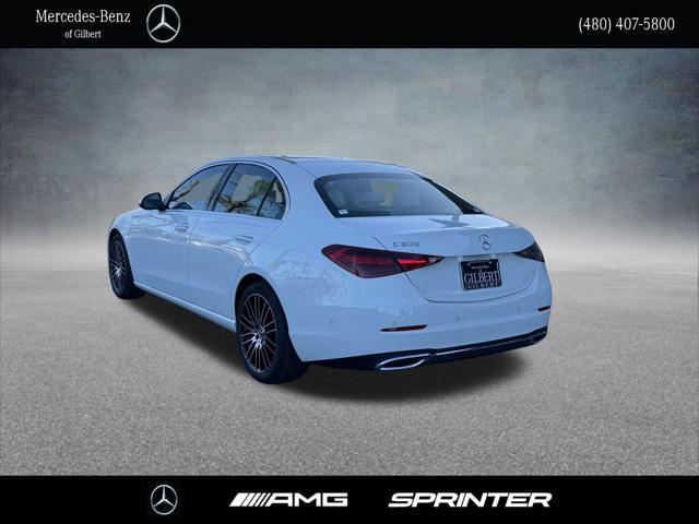 new 2025 Mercedes-Benz C-Class car, priced at $49,600