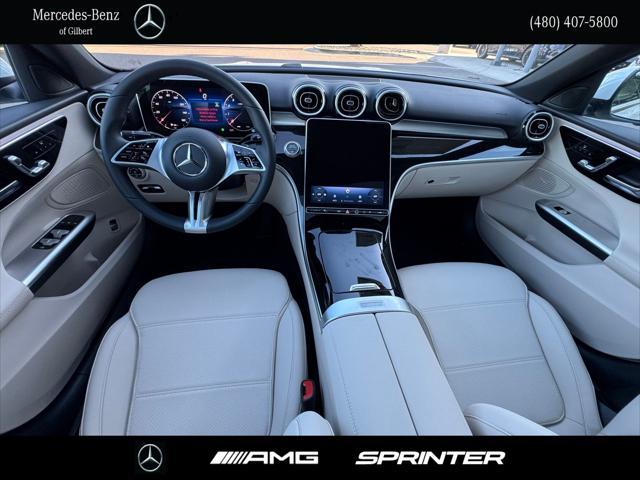 new 2025 Mercedes-Benz C-Class car, priced at $49,600