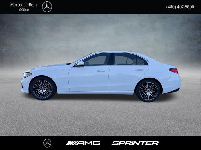 new 2025 Mercedes-Benz C-Class car, priced at $49,600