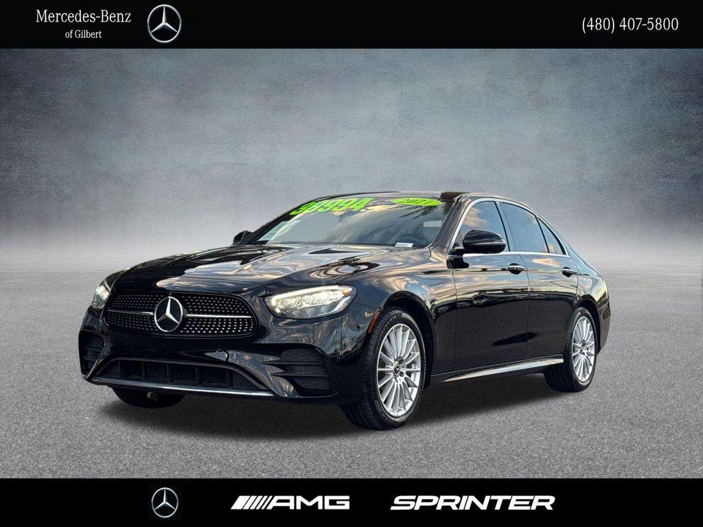 used 2021 Mercedes-Benz E-Class car, priced at $38,994