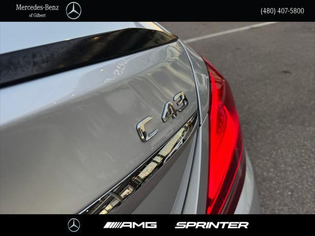 used 2021 Mercedes-Benz AMG C 43 car, priced at $43,182