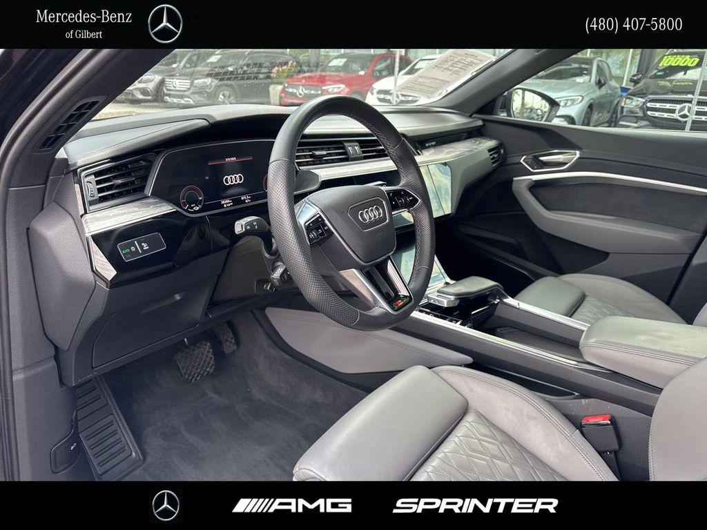 used 2022 Audi e-tron S car, priced at $31,987