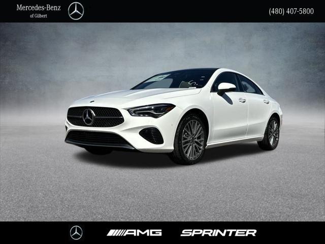 new 2025 Mercedes-Benz CLA 250 car, priced at $45,700