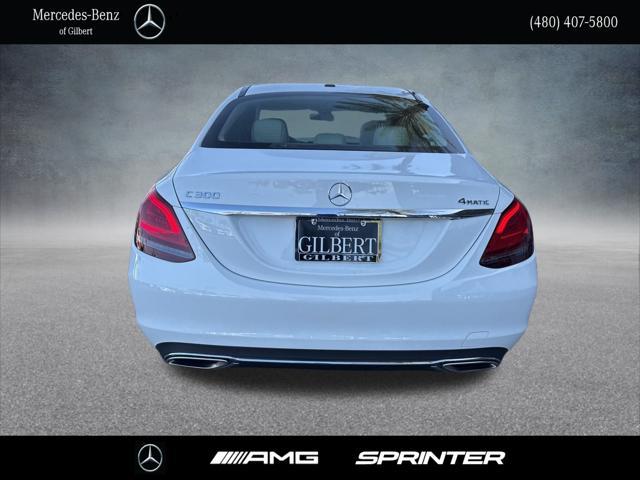 used 2021 Mercedes-Benz C-Class car, priced at $28,487
