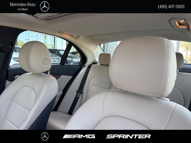used 2021 Mercedes-Benz C-Class car, priced at $28,487