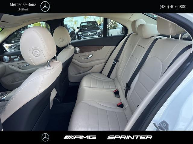 used 2021 Mercedes-Benz C-Class car, priced at $28,487