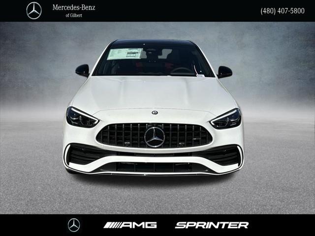 new 2024 Mercedes-Benz AMG C 43 car, priced at $68,545