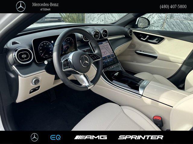 new 2024 Mercedes-Benz C-Class car, priced at $49,075