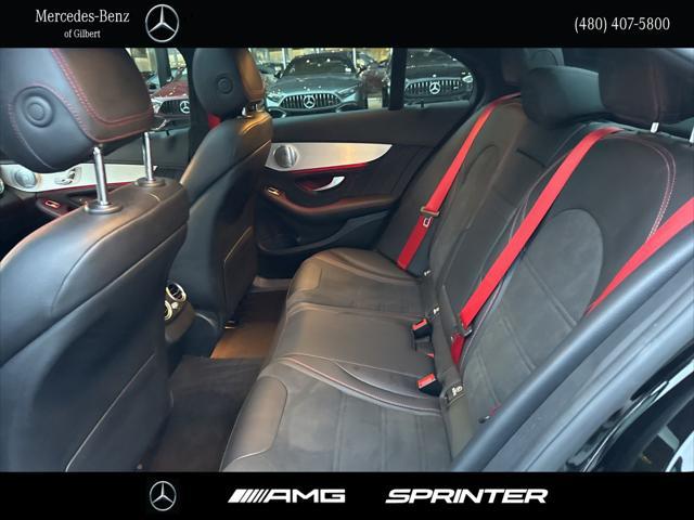 used 2021 Mercedes-Benz AMG C 43 car, priced at $40,987