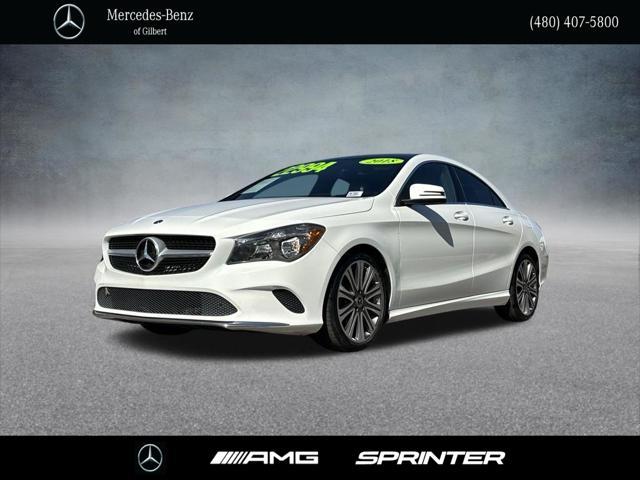 used 2018 Mercedes-Benz CLA 250 car, priced at $22,994