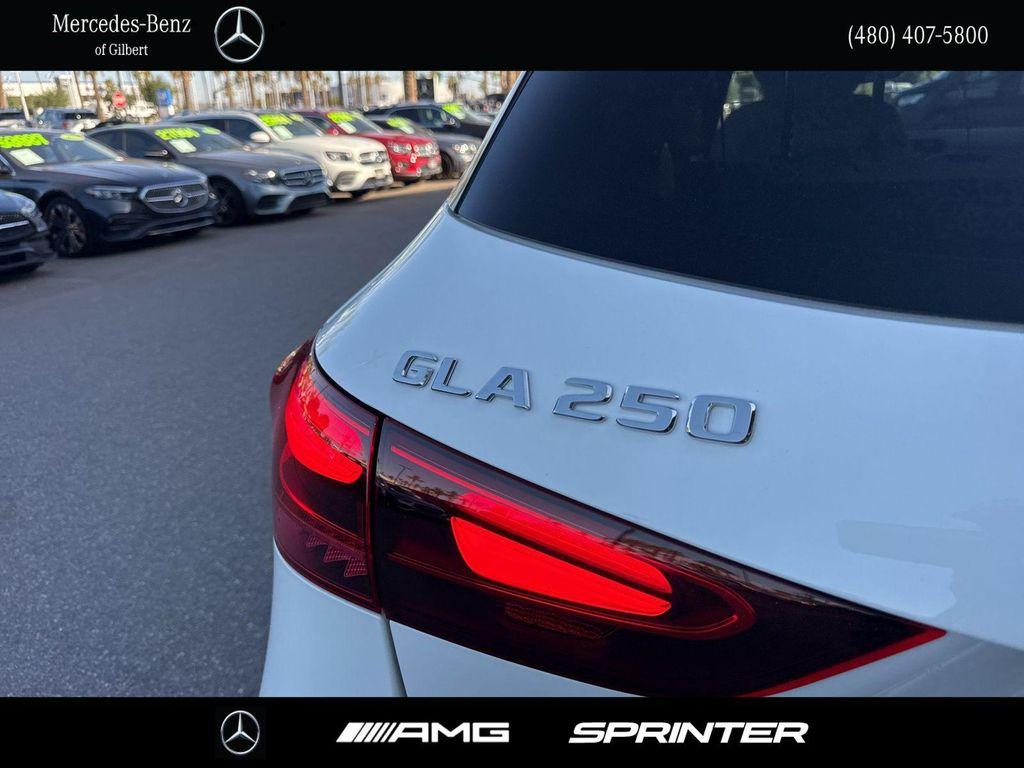used 2025 Mercedes-Benz GLA 250 car, priced at $34,888