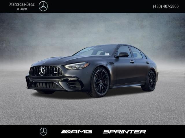 new 2025 Mercedes-Benz AMG C 63 car, priced at $101,665