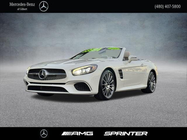 used 2019 Mercedes-Benz SL 550 car, priced at $63,994