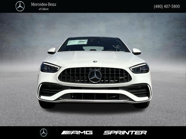 new 2024 Mercedes-Benz AMG C 43 car, priced at $67,595