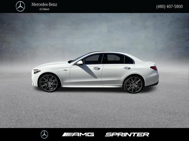 new 2024 Mercedes-Benz AMG C 43 car, priced at $67,595