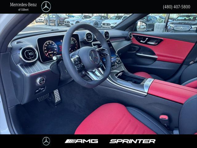 new 2025 Mercedes-Benz AMG C 43 car, priced at $71,295
