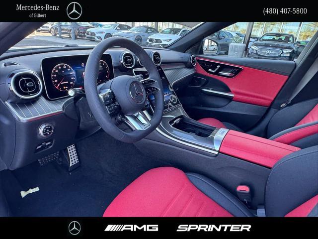 new 2025 Mercedes-Benz AMG C 43 car, priced at $71,295
