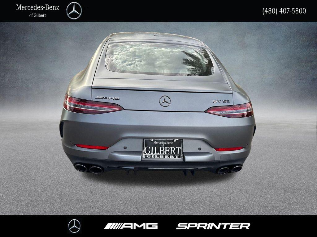 new 2026 Mercedes-Benz AMG GT 53 car, priced at $133,600