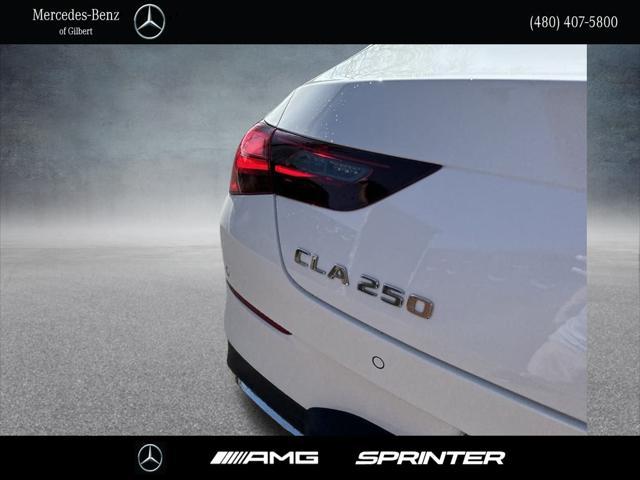 new 2025 Mercedes-Benz CLA 250 car, priced at $45,700