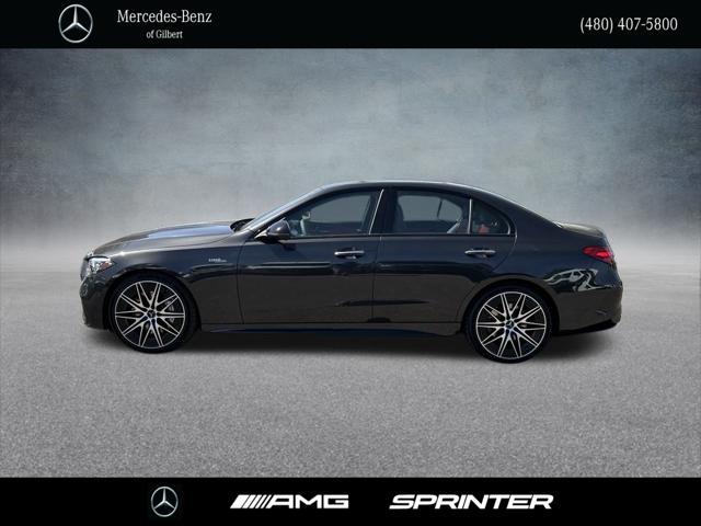 new 2024 Mercedes-Benz AMG C 43 car, priced at $71,245