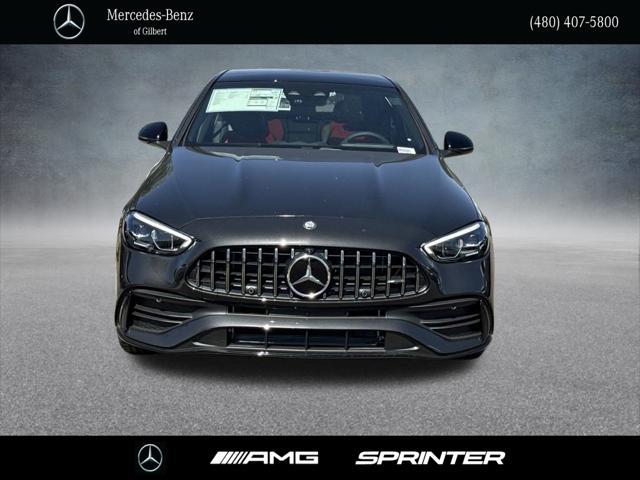 new 2024 Mercedes-Benz AMG C 43 car, priced at $71,245