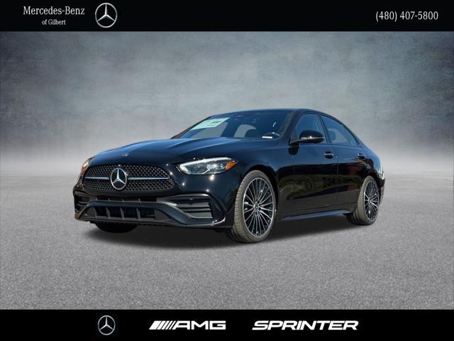 new 2025 Mercedes-Benz C-Class car, priced at $53,450
