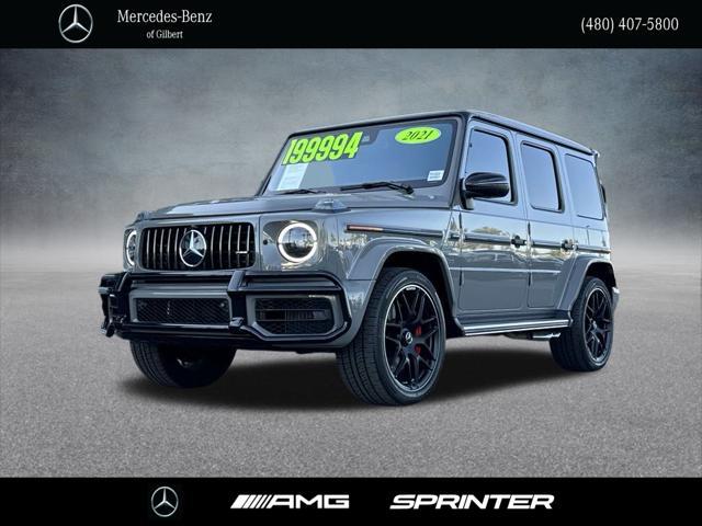 used 2021 Mercedes-Benz AMG G 63 car, priced at $199,994