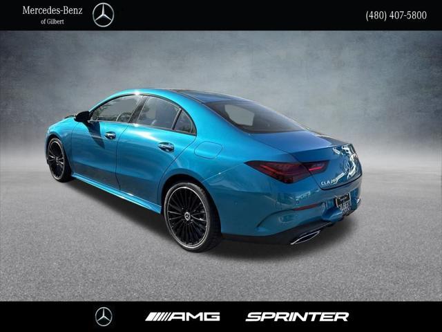 new 2025 Mercedes-Benz CLA 250 car, priced at $52,100