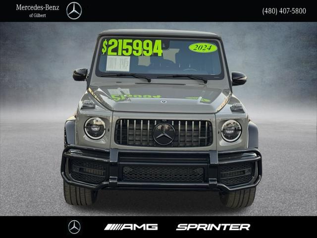 used 2024 Mercedes-Benz AMG G 63 car, priced at $210,987