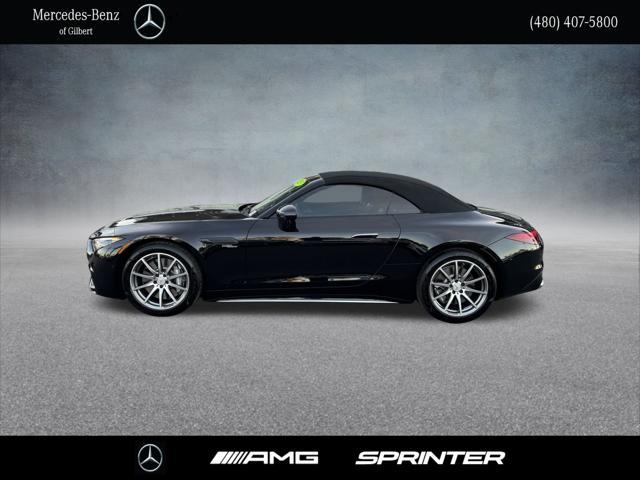 used 2023 Mercedes-Benz AMG SL 43 car, priced at $87,994