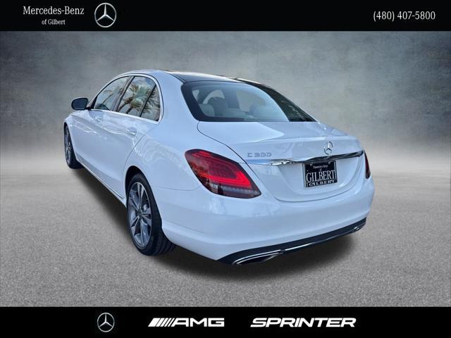 used 2021 Mercedes-Benz C-Class car, priced at $28,994