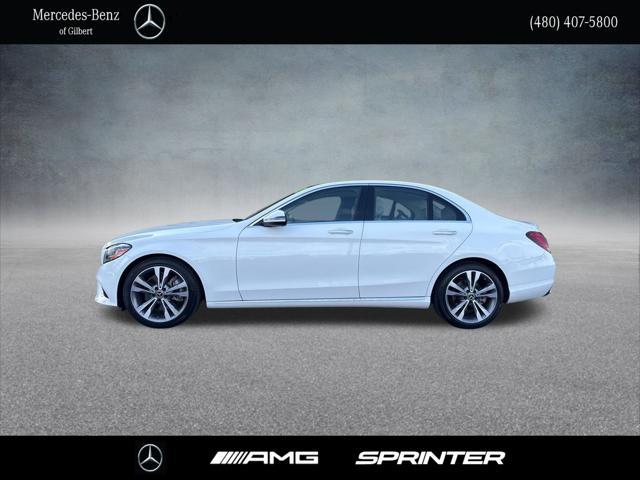 used 2021 Mercedes-Benz C-Class car, priced at $28,994