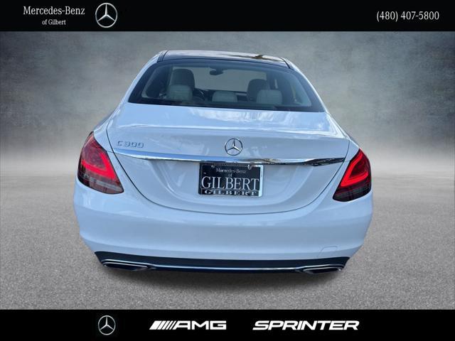 used 2021 Mercedes-Benz C-Class car, priced at $28,994
