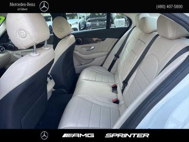 used 2021 Mercedes-Benz C-Class car, priced at $28,994