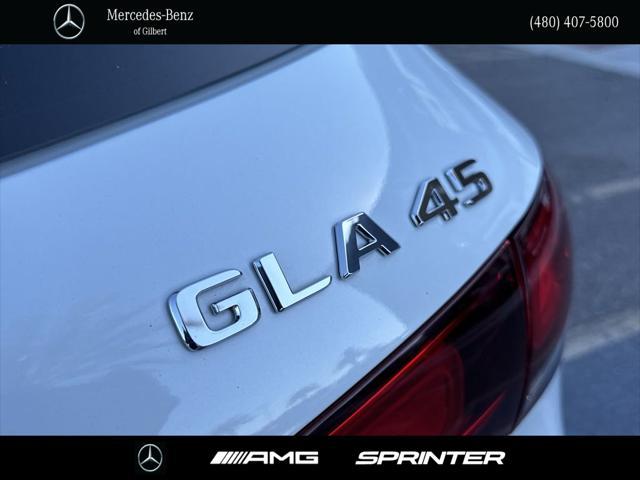 used 2023 Mercedes-Benz AMG GLA 45 car, priced at $49,827