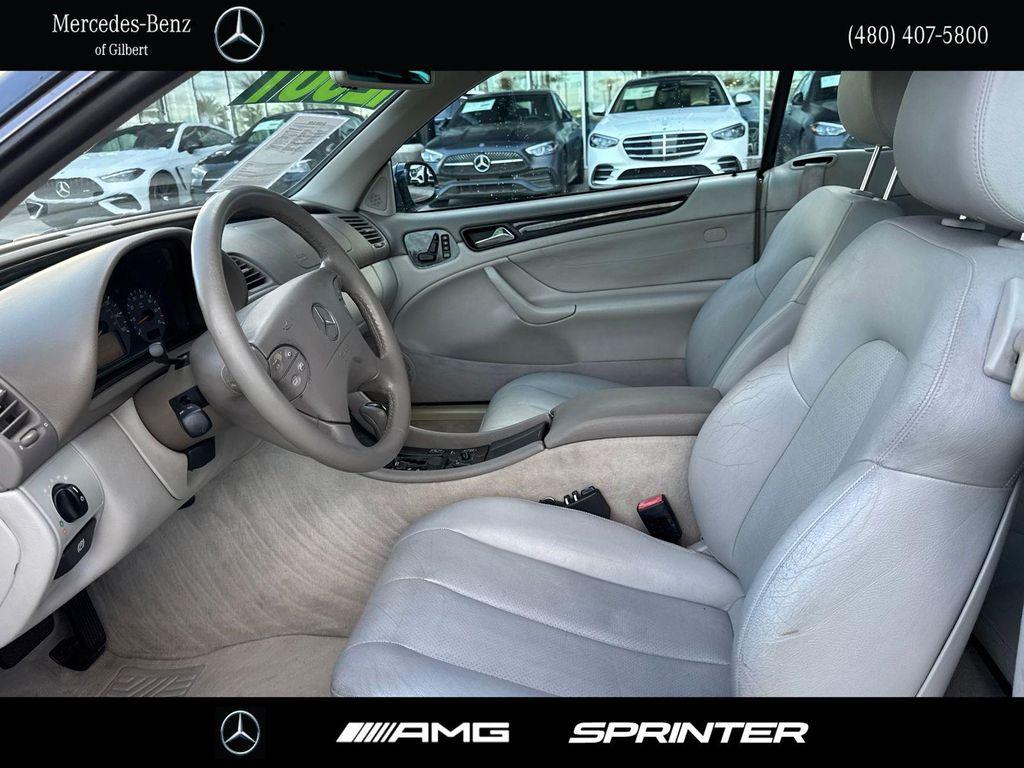 used 2002 Mercedes-Benz CLK-Class car, priced at $12,987