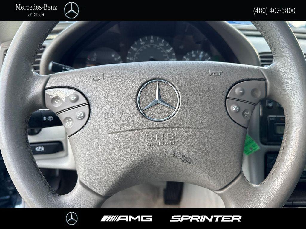 used 2002 Mercedes-Benz CLK-Class car, priced at $12,987