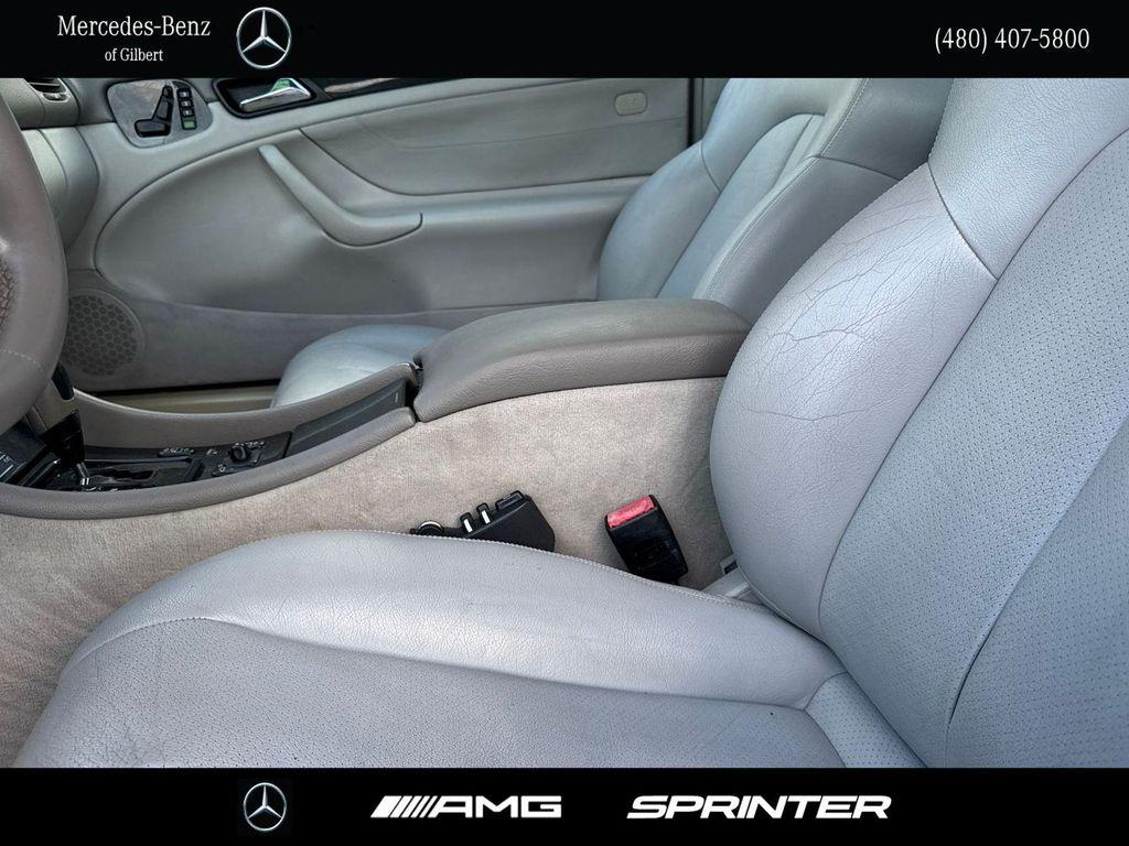 used 2002 Mercedes-Benz CLK-Class car, priced at $12,987