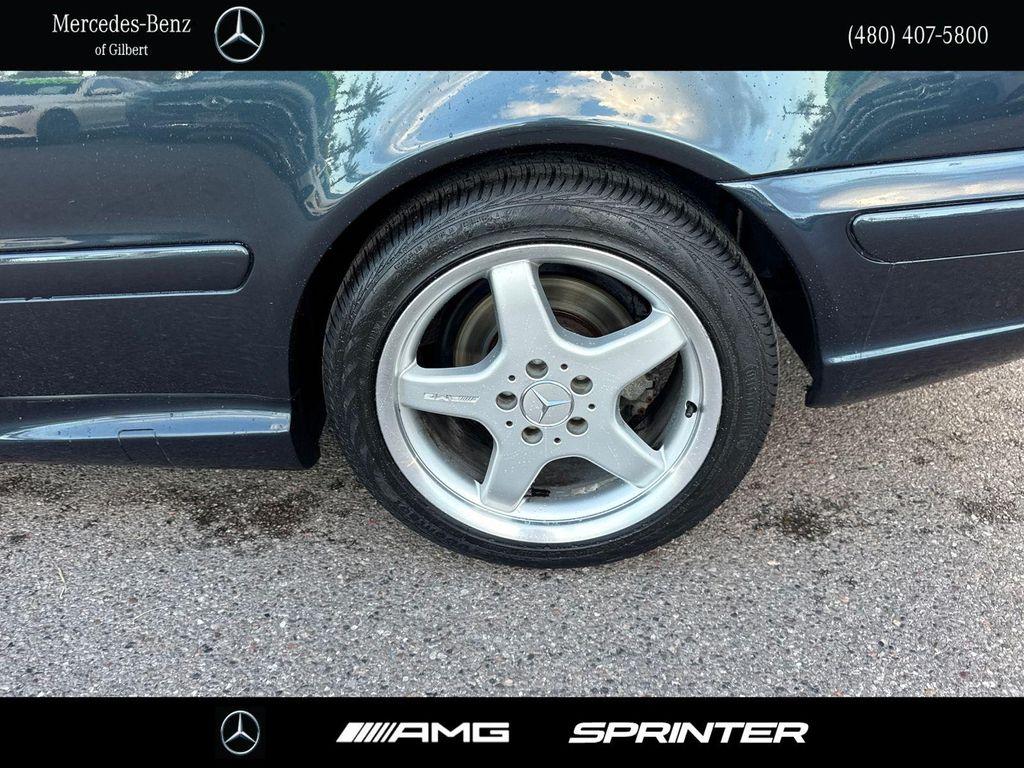 used 2002 Mercedes-Benz CLK-Class car, priced at $12,987