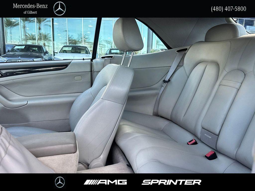 used 2002 Mercedes-Benz CLK-Class car, priced at $12,987