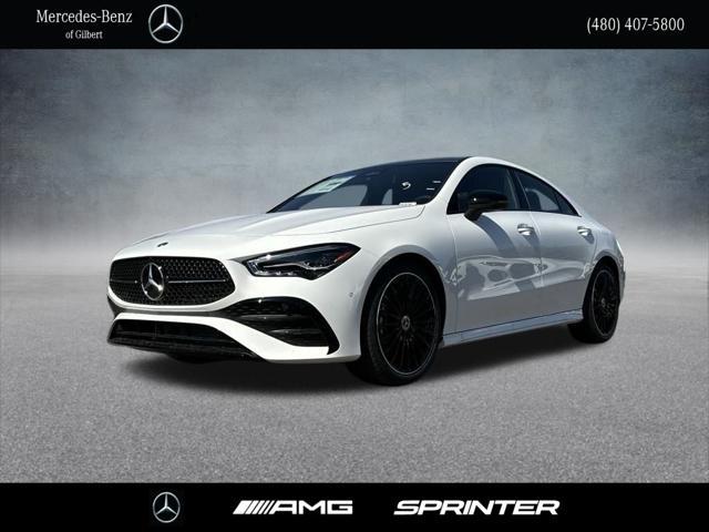 new 2025 Mercedes-Benz CLA 250 car, priced at $51,700