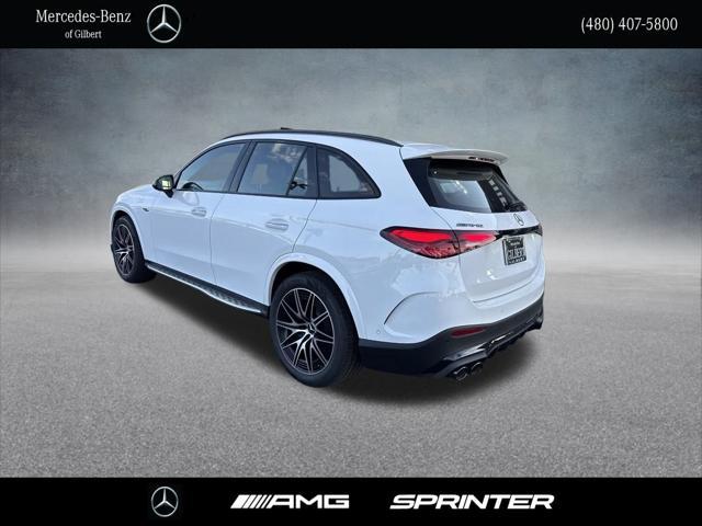 new 2025 Mercedes-Benz AMG GLC 43 car, priced at $70,400