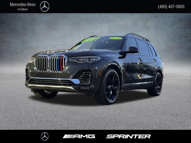 used 2021 BMW X7 car, priced at $45,987