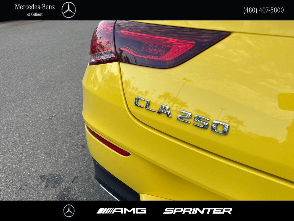 used 2023 Mercedes-Benz CLA 250 car, priced at $35,991