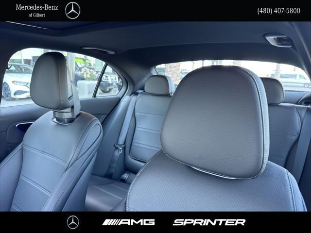 new 2025 Mercedes-Benz C-Class car, priced at $49,600